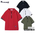 ポロシャツ レディース ルコックスポルティフ ゴルフ ルコック le coq sportif GOLF 2025 秋冬 新作 ゴルフウェア lg5fsw80l