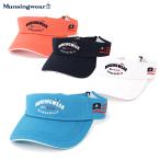 【30％OFFセール】サンバイザー レディース マンシングウェア Munsingwear 2022 春夏 新作 ゴルフ mgctjc53ch