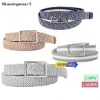 [ Point 10 times ] belt lady's Munsingwear wear Munsingwear 2024 spring summer new work Golf mgcxjh00