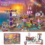 2024年 レゴ互換 LEGOフレンズ互換 遊園地 LEGO ブロック おもちや 女の子 1266PCS ミニフィグ5体 レゴ互換 プロック LEGO ブロック おもちや 子供 プレゼント