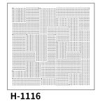 【新柄！】刺し子 花ふきん 布パック オリムパス ブロック Block H-1116 白布 刺し子 テキスタイル ラボ 刺し子作家 AYUFISH int.デザイン