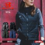 ベスト メンズ 無地 BURTLE バートル ヒーターベスト（ユニセックス）［3220シリーズ］ 3214 男女兼用 作業服 作業着 仕事 ワークウェア 制服 S-XL
