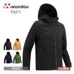  Parker мужской длинный рукав wundouundou уличный с изнанки флис Parker жакет P4211 для мужчин и женщин сверху с изнанки флис. . вода теплоизоляция . способ спорт альпинизм 130-3XL