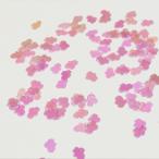 雲のホログラムD 空 ミルキーホワイト オーロラ デコパーツ レジン封入 ハンドメイド ふわふわ