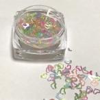 ハートのホログラムK/パステル/オーロラ/ミルキーホワイト/ネイル