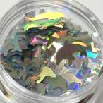  дельфин. тент грамм A/ Aurora / серебряный / море свинья / ногти / resin . входить 