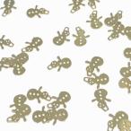 (10 шт. комплект ) снег .... metal детали B Gold двусторонний шляпа снеговик resin . входить зима узор Gold ручная работа 