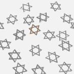 (10 шт. комплект ) шесть . звезда. metal детали ( средний ) серебряный шестиугольник звезда шесть линия звезда Star шести- грамм resin . входить ногти ручная работа 