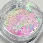 クリスタルのホログラムA/ミルキーホワイト/ネイル/レジン/封入/オーロラ/結晶