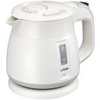 タイガー魔法瓶(TIGER) 電気ケトル 湯沸かし わく子 0.6L 転倒お湯漏れ防止 カラ炊き防止 ホワイト PCF-G060W