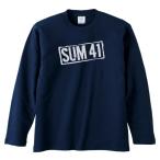 音楽　バンド　SUM41　長袖　ロングス
