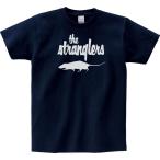 ストラングラーズ The Stranglers　バンド　ロック Tシャツ　ダークネイビー
