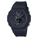 ショッピングJF 国内正規品 CASIO G-SHOCK カシオ Gショック アナデジ タフソーラー 薄型 八角形 オールブラック メンズ腕時計 GA-B2100-1A1JF