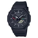 ショッピングカシオ 国内正規品 CASIO G-SHOCK カシオ Gショック アナデジ タフソーラー 薄型 八角形 ブラック メンズ腕時計 GA-B2100-1AJF