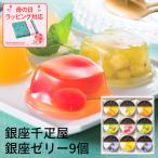 母の日 銀座千疋屋 銀座ゼリー 9個 (-PGS-062-) (送料込み)(t0) | 内祝い ギフト お菓子 人気 出産内祝い 結婚内祝い 快気祝い 誕生日 プレゼント