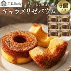 訳あり 焼き菓子 T.D.Early キャラメリゼバウム 6個入