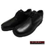 ショッピング細身 NICCOL CENTENARY 213 ブラック センターシームウォーキングシューズ