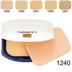 パウダーファンデーション UVファンデーション 1240 ナチュラル （ パウダー UV SPF 日本製 ） テニファー