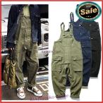 オーバーオール メンズ サロペット ゆとり 無地 ワークパンツ オールインワン サロペット ボトムス 作業服 春夏秋 お洒落 男性 カジュアル
