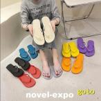 ショッピングhavaianas サンダル レディース 厚底 無地 ビーチ ハワイアナス ビーサントングサンダル ぺたんこフラット 低反発 痛くない 1.6センチ 海 カジュアル