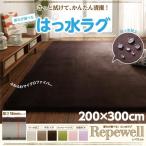 ラグ 〔200×300cm〕 厚さ18mm 〔商品名/厚みが選べる！ はっ水ラグ/Repewell〕