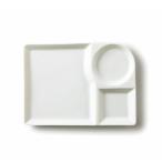 b обеденная тарелка обеденная тарелка модный . тарелка модный белый три перегородка . тарелка сделано в Японии керамика фарфор 