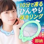 10分で凍る氷 スマートアイス ひんやり アイスネックバンド 保冷剤 熱中症対策 暑さ対策 冷たい 冷感 ネッククーラー ランニング アウトドア
