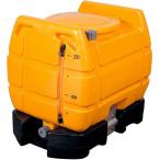 ゴードー スッキリタンク ST-200 (色 オレンジ/ブラック お届け先選択) 台付完全排水 ローリータンク (フォークリフト使用可) 合同産業 日本製