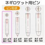 ネギロケット用ピン φ19mm×13cm N-P19 ハラックス 長ネギ定植用穴あけ器用
