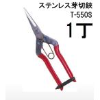 (メール便￥300可) 近正 ステンレス芽切鋏 T-550S 本職園芸用 4967645014006 チカマサ (3丁迄ネコポス) zm