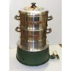 (徳用3点セット) ガスかまど はがまくん 羽釜30cm 長生セイロ30cm二重 付きセット 画像(1)