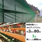 (3本) 防疫対策ネット 網目17mm×