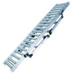 (法人限定) アルミ製 ローラーコンベアー ブリッジコンベヤ BRA-3810 ローラー径38.1 ローラーピッチ100mm 寺内製作所　yuas