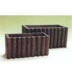 丸太プランター 70型 【ファイバーグラス製】 (プランター プラスチック) 大和プラスチック (底水抜き穴の有無選択 法人個人選択)
