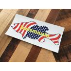【メール便OK】 バスマニア　USA bass original sticker [BIGl]