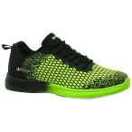 Pyramid Men's Path Lite Seamless Mesh Bowling Shoes - Black/Voltage Lime Si