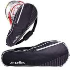Athletico 3 Racquet Tennis Bag Padded to Protect Rackets &amp; Lightweight Prof