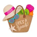 Hallmark сувенир Рождество орнамент 2023 Life's a Beachbake-shon орнамент пляж подарок 