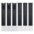 PATIKIL лодка для удочка держатель 6 шт упаковка пластик лодка paul (pole) держатель рыбалка для камера держатель для удочки подставка боковой / стена установка лодка 