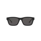 Arnette Men's AN4284 Makemake Square Sunglasses, Matte Black/Dark Grey, 54