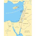 Gifts Delight Laminated 24x30 Poster: Diagram Collection Israel Political M