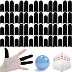 HALLEAST 60 Pieces Finger Sleeves for Bowling, Disposable Bowling Thumb Sle