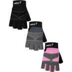 SATINIOR 3 Pairs Kids Half Fingerless Gloves Non-Slip Gel Gloves Adjustable