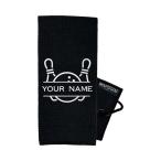 Personalized Bowling Towel - Bowling Ball Towel - Bowling Accessories for M