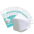 20Packs KF-94 - Face Protective Mask for Adult (White) Made in Korea 20 Ind