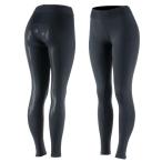HORZE Women's Madison Silicone Full Seat Tights (42EU, Black)