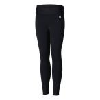 HORZE Active Kids Winter Silicone Knee Patch Tights - Dark Navy - M