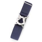 JASGOOD женский видно нет ремень удобный . эластичность настройка возможность no- шоу web ремень metal пряжка ремень мужской, D- голубой, Suit f