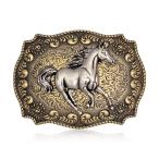 Btilasif Western Cowboy Rodeo Running Horse Belt Buckle for Men Women Cowbo