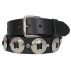 Hot Leathers BLA1124 heavy кожа Conti . ремень, черный, 44